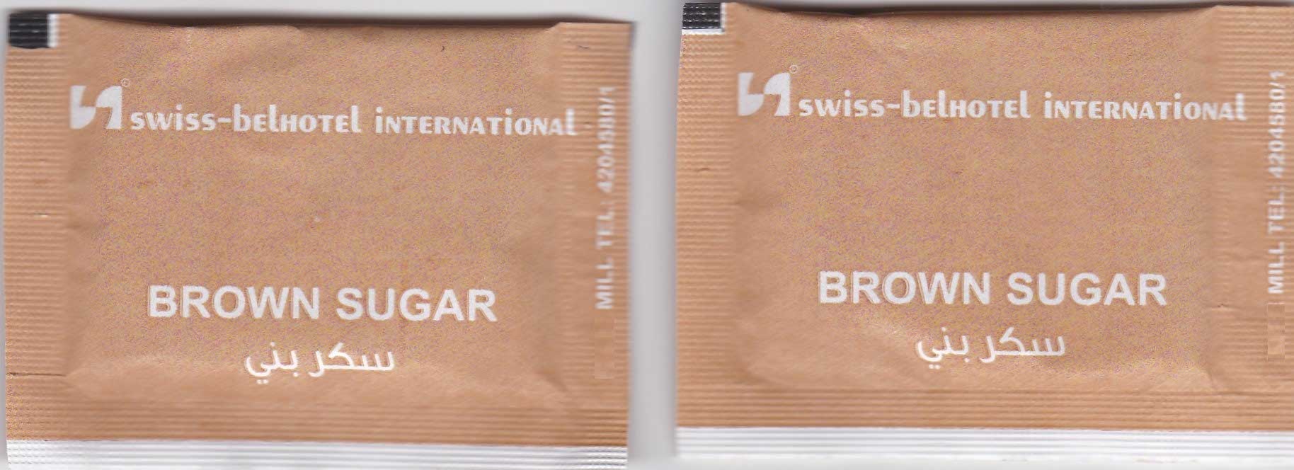 Branded Brown Sugar sachets