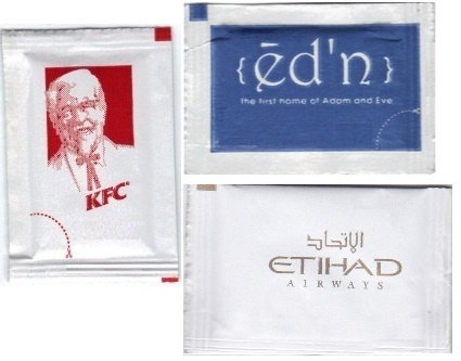 Hand sanitizer sachets customized