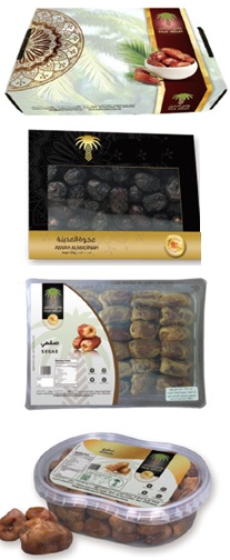 Saudi Date packaging samples
